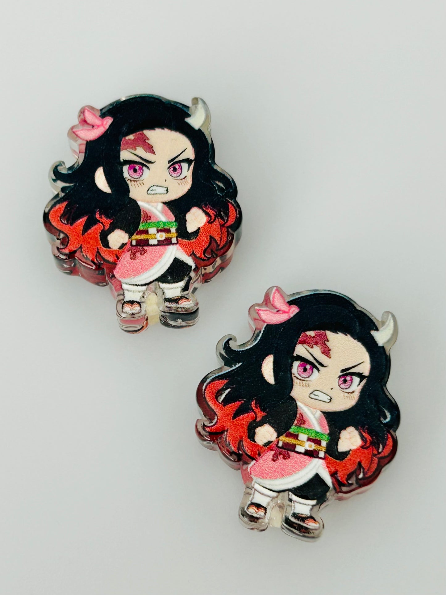 Demon Slayer Nezuko Acrylic Focal/Bead (2ct)