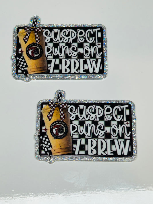 Suspect Runs On 7 Brew Acrylic