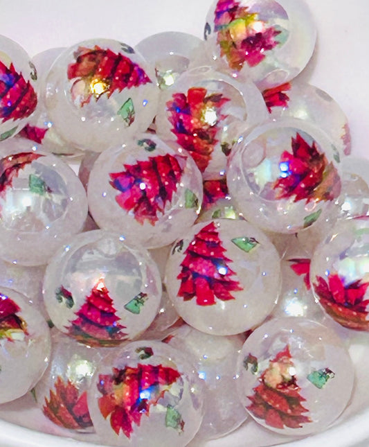 Christmas Tree 16mm Beads (12ct)