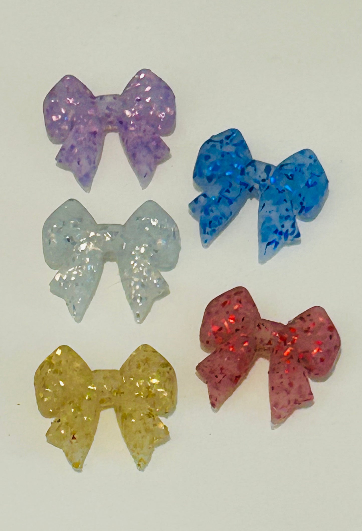 Glitter Bow Focal Set (5ct)