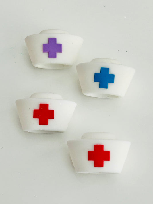3D Nurse Hat Focal Set (4ct)