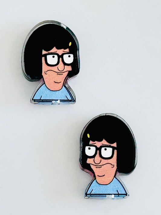 Tina Acrylic Focal/Bead (5ct)