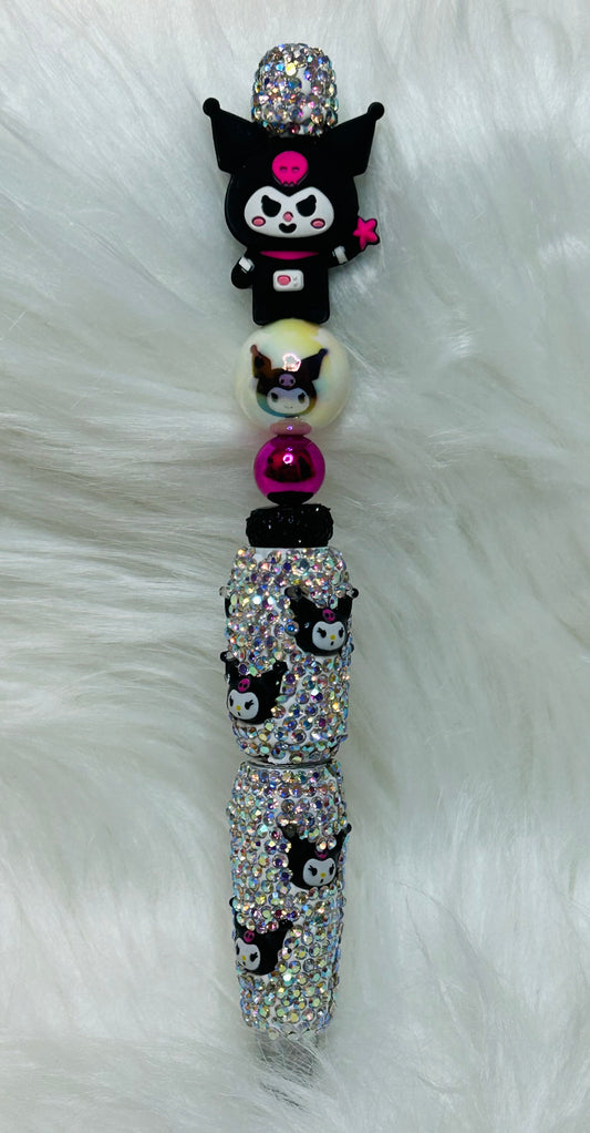 Santa Rhinestone Fancy Pen