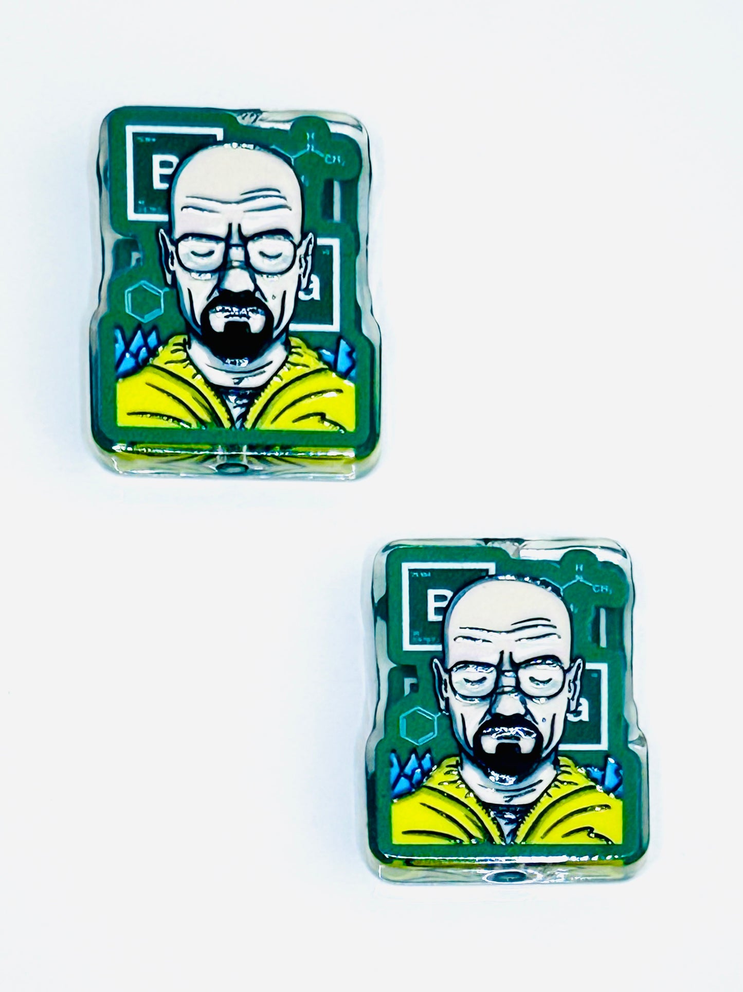 Breaking Bad Inspired Acrylic Focal/Bead (5ct)