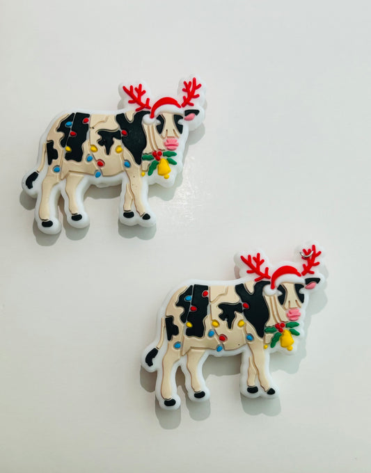 Christmas Cow Focal