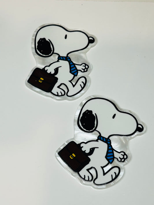 Briefcase Snoopy Acrylic