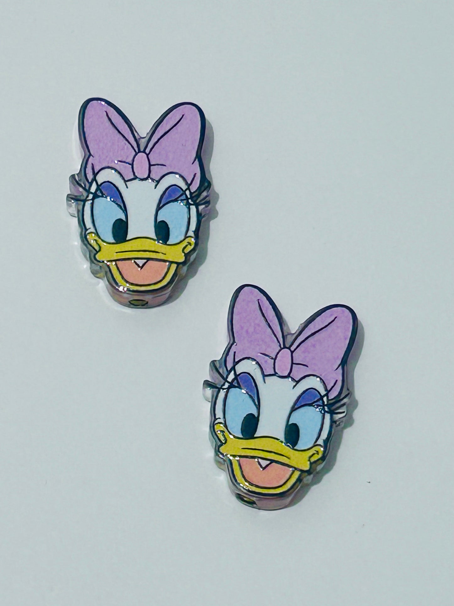 Daisy Acrylic Focal/Bead (5ct)