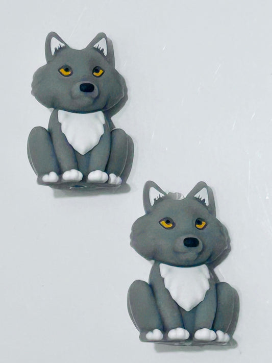 3D Wolf Silicone Focal