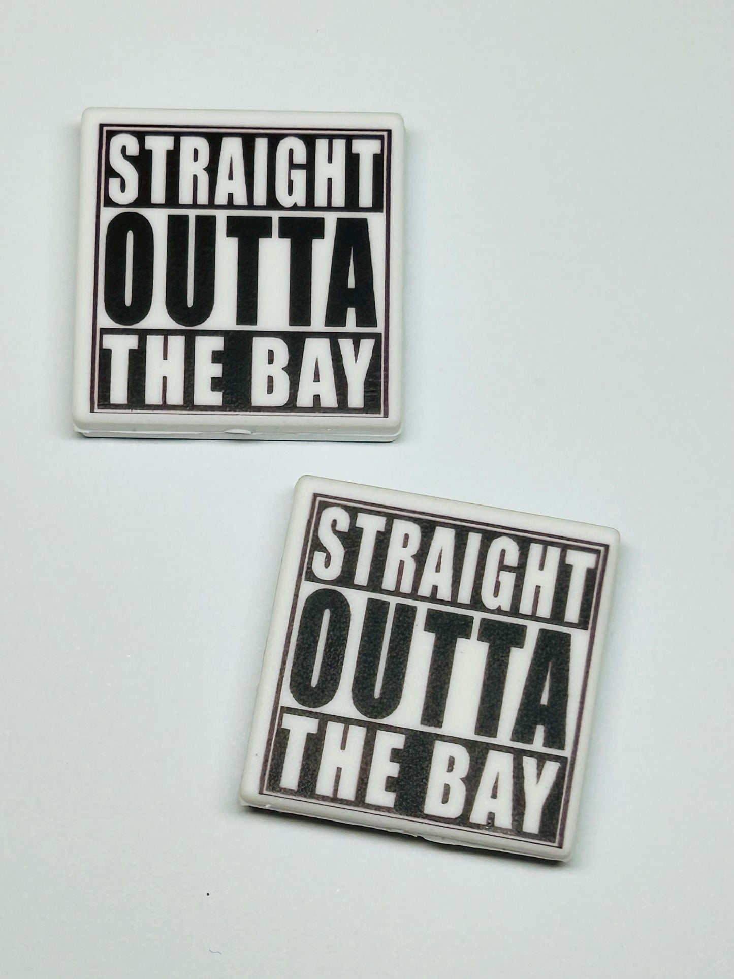 Straight Outta The Bay Printed Focal (2ct)