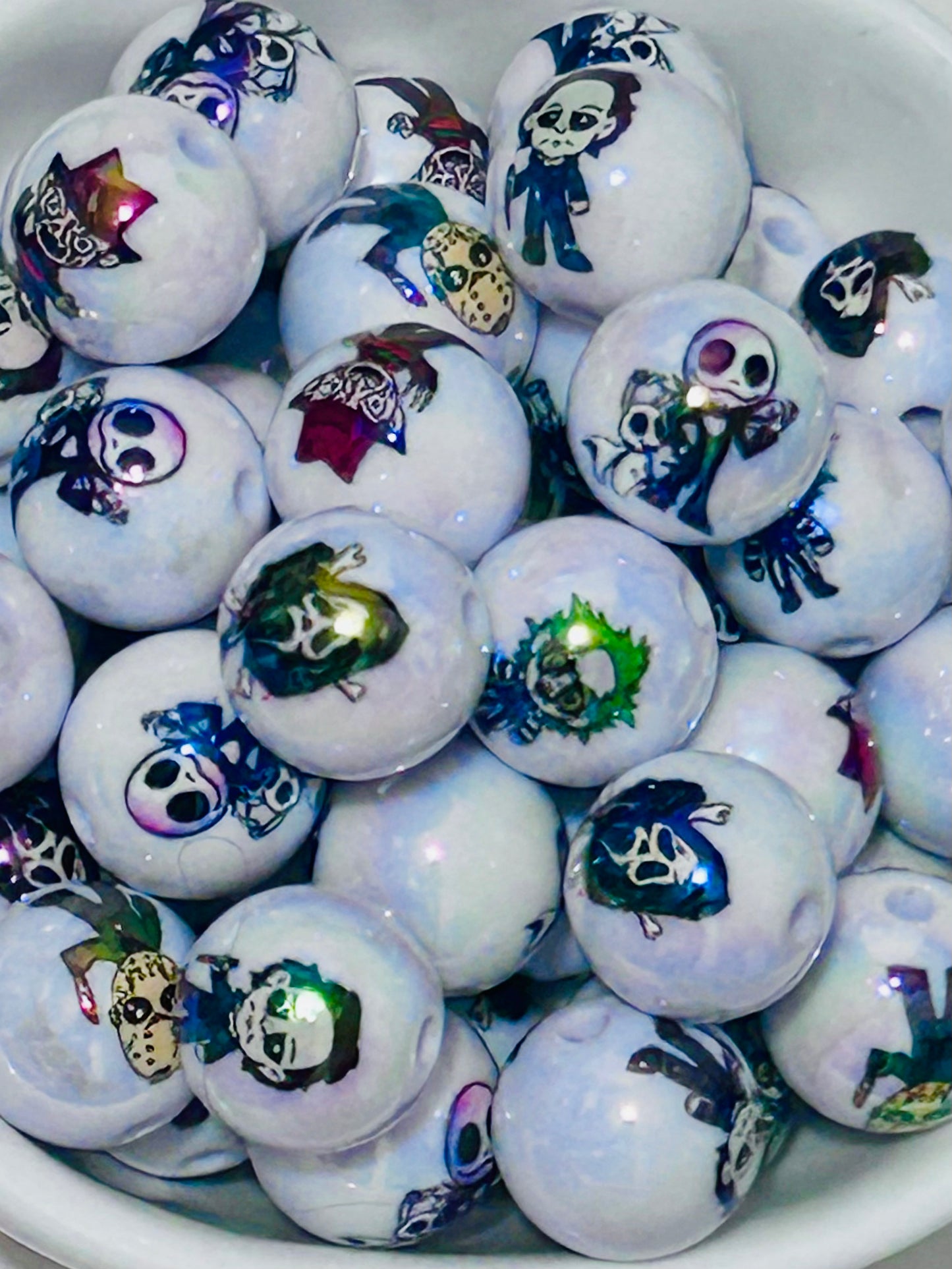 16mm Horror Friends Bead Mix (15ct)