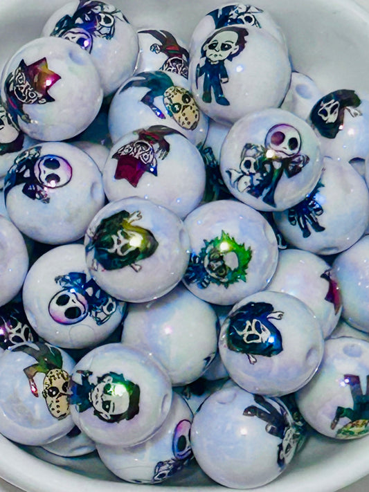 16mm Horror Friends Bead Mix (15ct)