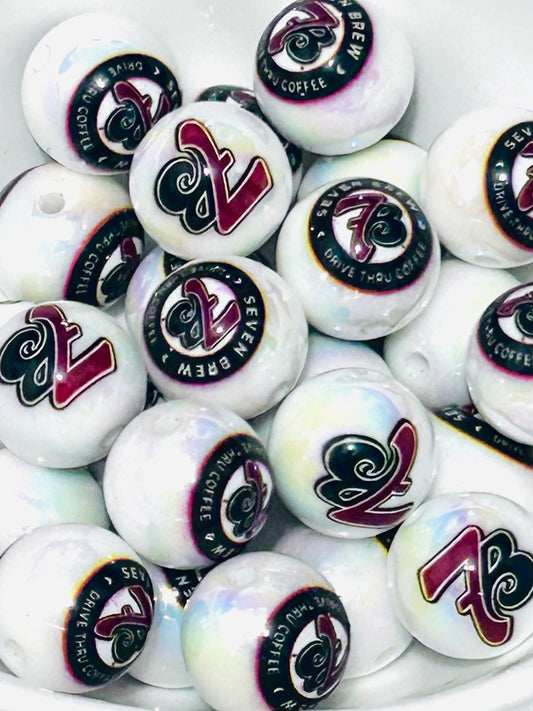 7 Brew Acrylic Beads (12ct)
