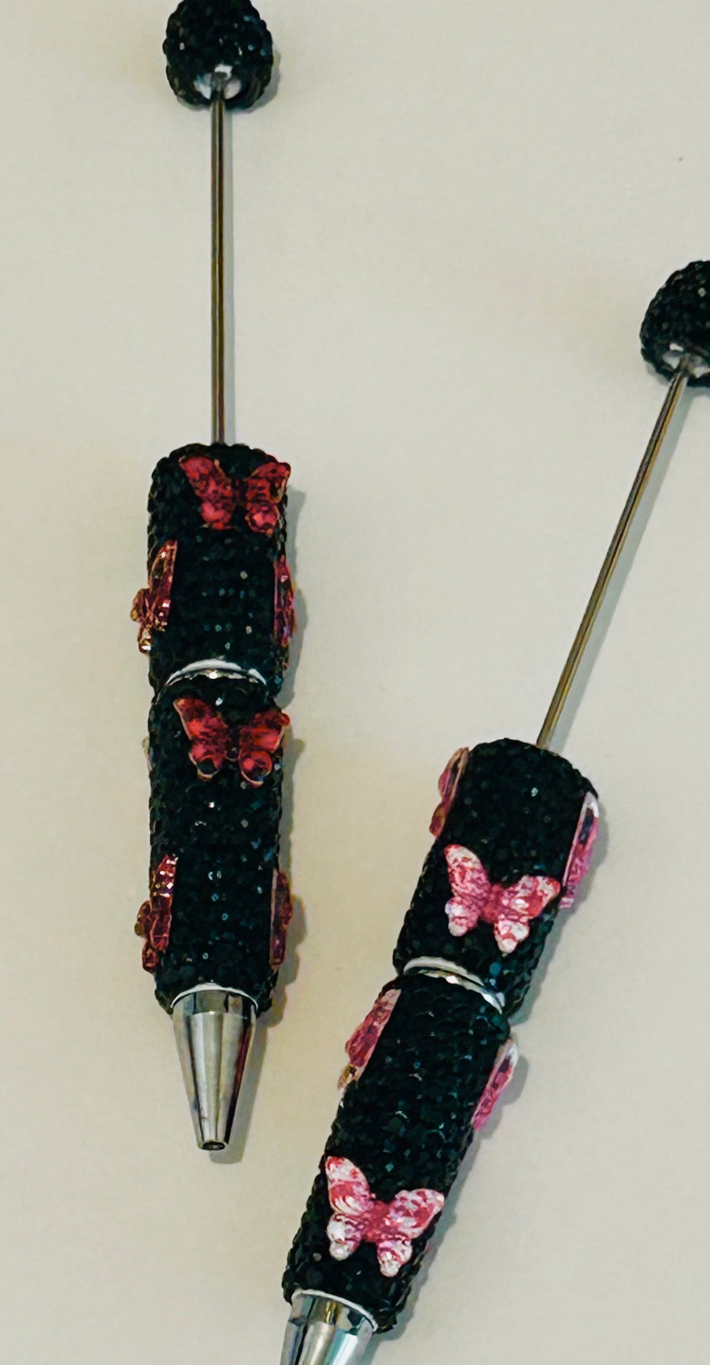 Butterfly Bling Beadable Pens