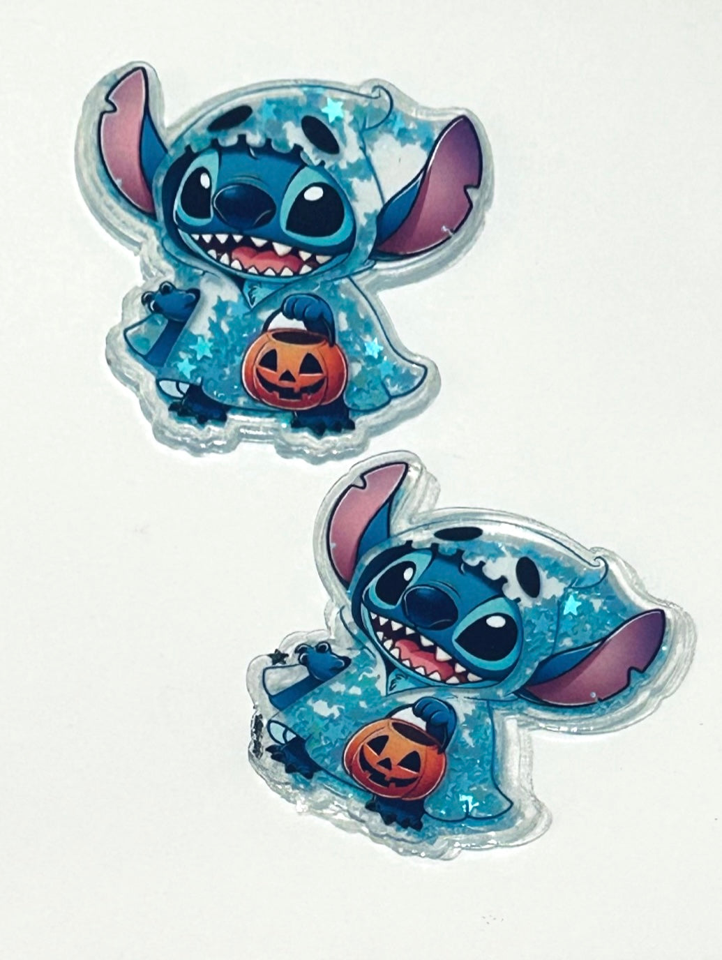 Halloween Stitch Acrylic Shaker