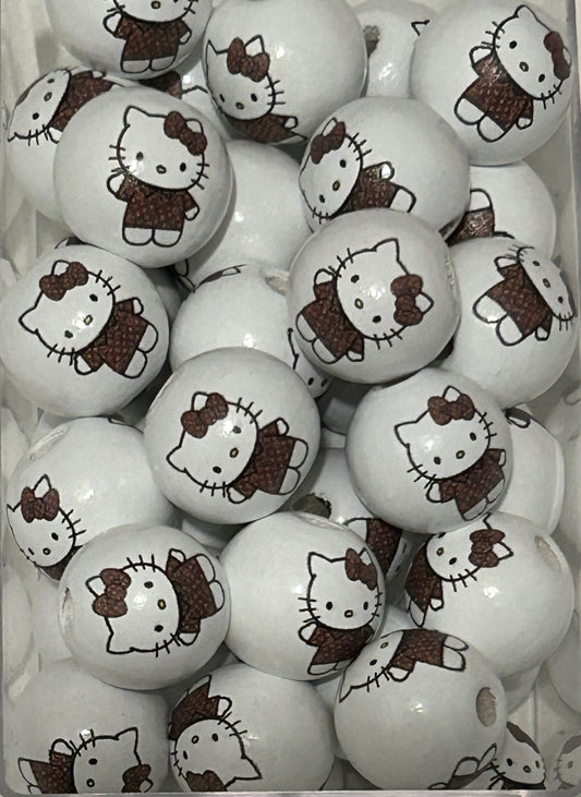 16mm LV Kitty bead (12ct)