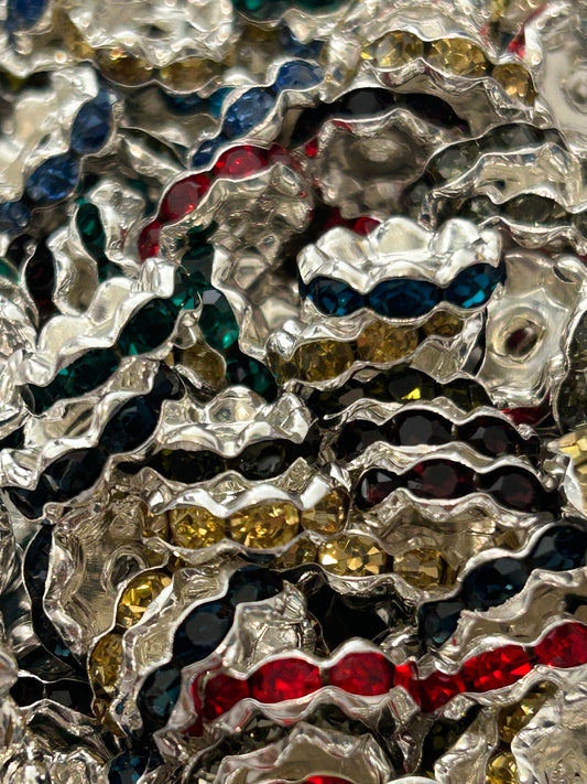 10mm Bling Spacer Mix (45ct)